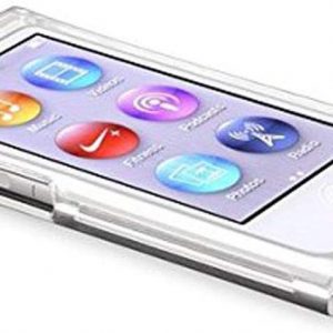 for New iPod Nano 7 8 Case, Crystal Clear Transparent Full Hard Cover Case for Apple iPod Nano 7 7th Gen 8 8th Generation (Clear)