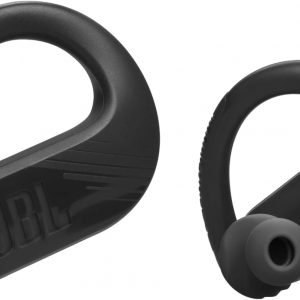 JBL Endurance Peak 3 - Dust and Water Proof (IP68) True Wireless Active Earbuds, JBL Pure Bass Sound, Up to 50 Total Hours of Playback with Speed Charge, Ambient Aware & Talk Thru (Black)