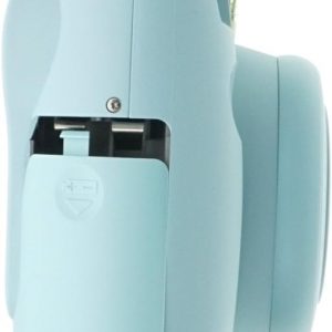 Cubierta de puerta de batería compatible con cámara Fujifilm Mini 8/Mini 9 Film - Reemplazo o respaldo (azul)