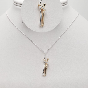 Cadena con dije Plata 925