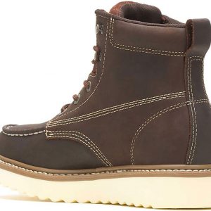 Wolverine Botas de trabajo para hombre Loader de 6 pulgadas con puntera suave y cuña