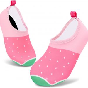 VIFUUR Kids Water Shoes Girls Boys Quick Dry Aqua Socks for Beach Swim Outdoor Sports