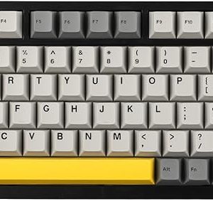 EPOMAKER Ajazz AK820 Pro 75% Wireless Mechanical Keyboard with TFT Smart Display&Knob, Gasket-Mounted Gaming Keyboard, BT/2.4GHz/USB-C Wired (Grey, Gift Switch)