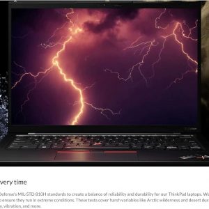 Lenovo ThinkPad X1 Carbon Gen 10 Intel Core i7-1260P, 14" WUXGA (1920x1200) Low Power IPS 400nits Anti-Glare, Touch, 16GB RAM, 1TB NVMe SSD, Backlit KYB Fingerprint Reader, Win11 Pro