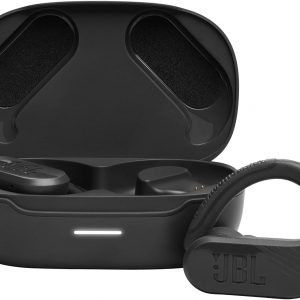 JBL Endurance Peak 3 - Dust and Water Proof (IP68) True Wireless Active Earbuds, JBL Pure Bass Sound, Up to 50 Total Hours of Playback with Speed Charge, Ambient Aware & Talk Thru (Black)