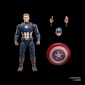 Marvel Legends Series Capitán América, Avengers: Endgame Figura de acción coleccionable de 6 pulgadas