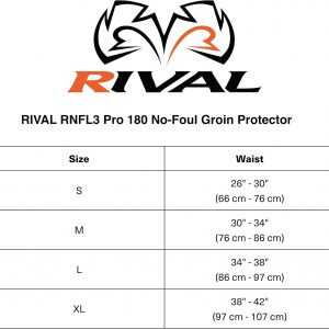 RIVAL Boxing RNFL10 Pro 360 - Protector de ingle sin foul, acolchado de espuma de doble densidad de 0.591 in, copa protectora ligera y cómoda