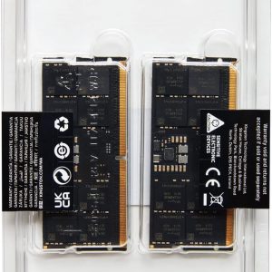Kingston FURY Impact 64GB (2x32GB) 5600MT/s DDR5 CL40 Laptop Memory Kit of 2 | Lower Power Comsumption | Intel XMP 3.0 | Plug N Play | KF556S40IBK2-64