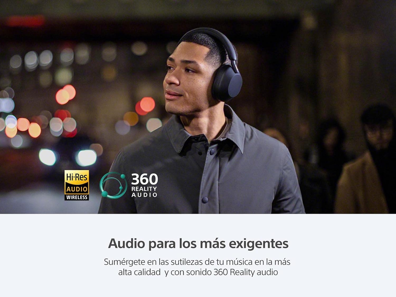 Sony WH-1000XM5 - Auriculares inalámbricos con cancelación de ruido, duración de la batería de 30 horas, estilo sobre la oreja, optimizados para Alexa y Google Assistant, micrófono integrado para