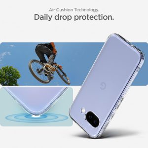 Spigen for Pixel 9a Case, Ultra Hybrid (2025) [Anti-Yellowing] [Military-Grade Protection] - Clear