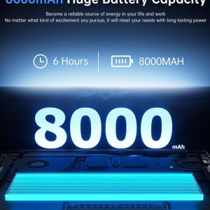 Laptop 18.5 Inch with 8000 mAh Battery,Intel N150 Quad-Core Processor UP to 3.6GHZ,16GB DDR4 RAM 512GB SSD,WiFi,Full HD IPS Display,2026 Windows 11 Laptops Computer for Business Office Student
