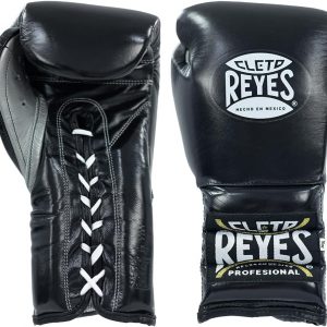 CLETO REYES Traditional Professional-Grade Boxing Gloves with Laces for Training, Sparring and Heavy Punching Bags for Men and Women, MMA, Kickboxing, Muay Thai