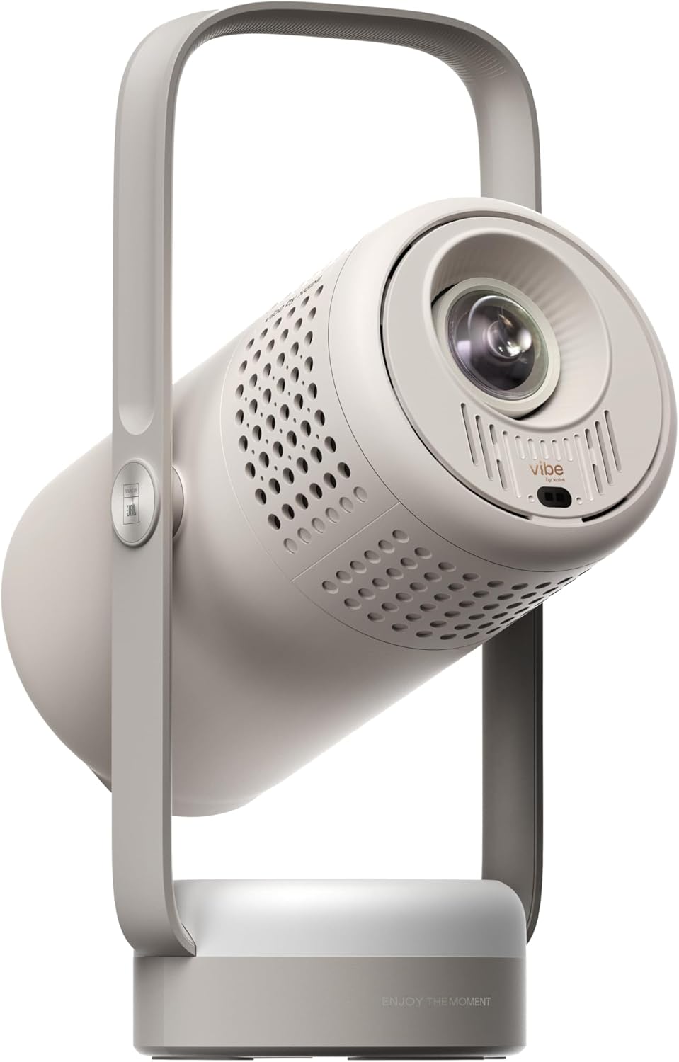 XGIMI Vibe One - Proyector portátil inteligente de 1080P alimentado por batería, Google TV con Netflix con licencia, sonido de JBL, batería incorporada, enfoque automático Keystone, proyector de
