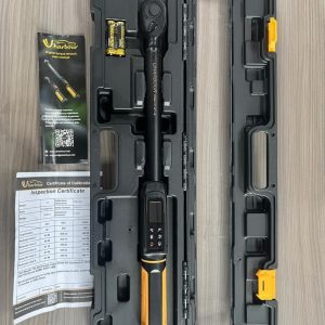 Digital Torque Wrench 1/2 Drive, 2.2-147.5 Ft.lb, 1/2 Digital Torque Wrench ±1% Accuracy with Vibration, Buzzer and LED Alert, Suitable for Car, Motorcycle and Bicycle