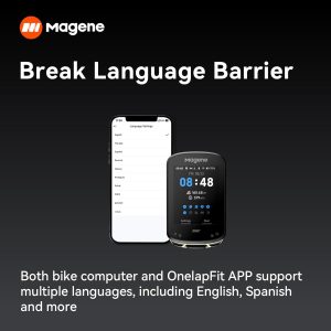 Magene C506SE - Computadora inalámbrica para bicicleta con GPS - Pantalla a color de 2.4 pulgadas, navegación de ruta, Bluetooth y WiFi, posicionamiento rápido 5s, soporta 9 dispositivos de ciclismo