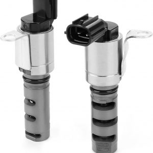 2PCS Engine Variable Valve Timing (VVT) Solenoid Intake Exhaust Compatible with Lexus ES300h GS200t Toyota Avalon Camry Corolla Highlander Scion iM tC Replacement for 15330-0T010 19185637