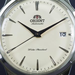 Orient Bambino 38 mm – Men's Automatic and Manual Winding Mechanical Classic Leather Strap Stainless Steel Case Analogue Display – RA-AC0M