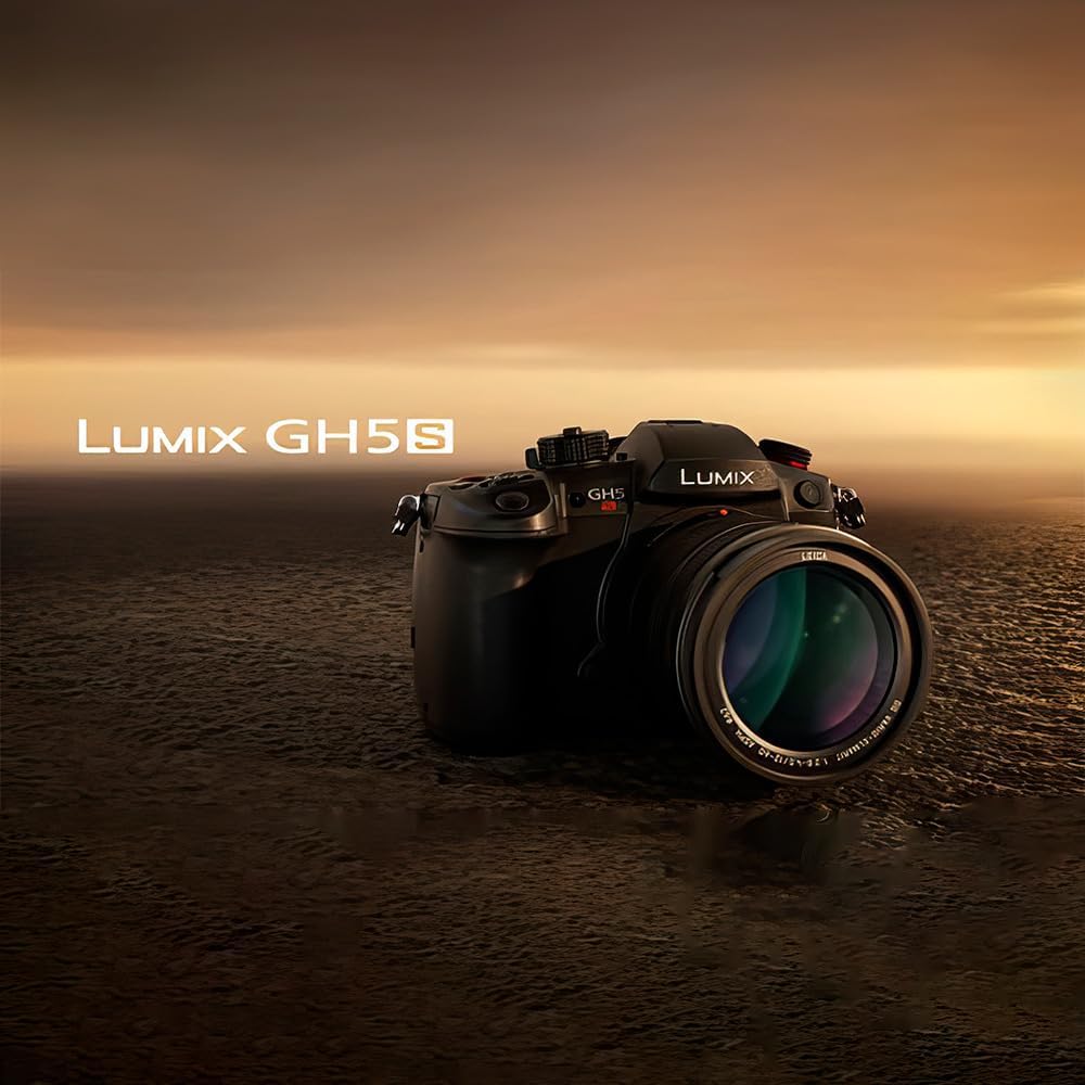 PANASONIC LUMIX GH5s Cuerpo C4K Cámara sin espejo, alta sensibilidad MOS Multi-Aspect 10.2 megapíxeles, C4K / 4K UHD 422 10-bit, DC-GH5S (certificado reacondicionado)