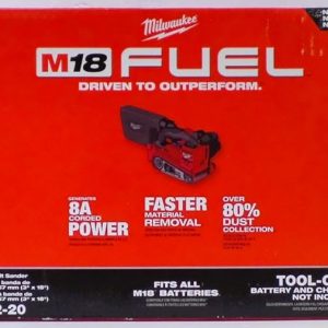 Herramienta Eléctrica Milwaukee M18 Fuel Lijadora de Banda de 3"" x18