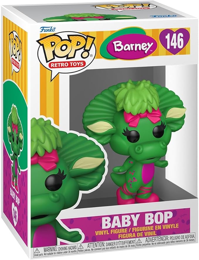 Funko Pop Vinyl: Barney - Baby Bop - Barney and Friends - Collectable Vinyl Figure - Gift Idea - Official Merchandise - Toys for Kids & Adults - Cartoon/Animation Fans - Model Figure for Collectors