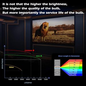 COOBAN ELPLP88 /V13H010L88 Replacement Projector Lamp Bulb with Housing for Epson PowerLite Home Cinema 2040 /PowerLite Home Cinema 2045 1040 2045 740HD 640, EX7240 EX3240 EX9200 VS240 H719A EB-U04