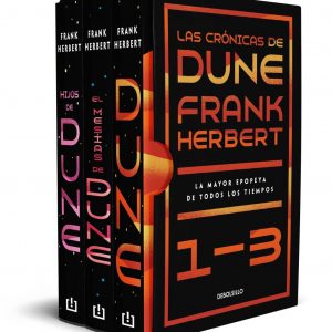 Estuche Las crónicas de Dune: Dune, El mesías de Dune e Hijos de dune / Frank Herbert's Dune Saga 3-Book Boxed Set: Dune,Dune Messiah, and Children of Dune (Spanish Edition)