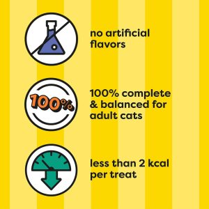 Temptations Cat Treats Classic Crunchy and Soft Cat Treats, Savory Salmon Flavor, 48 oz. Bag