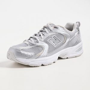 New Balance 530 Sneakers, Grey/Grey, 5.5 US Women/4 US Men