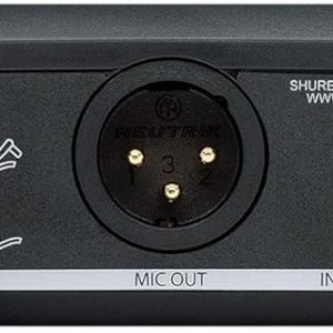 Shure BLX24/PG58 Wireless Microphone System - 14-Hour Battery Life, 300 ft Range, UHF | Includes PG58 Handheld Vocal Mic, Single Channel Receiver | H11 Band (BLX24/PG58-H11)