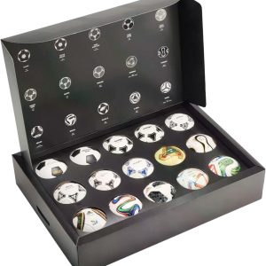 Conjunto de balones históricos de la Copa del Mundo adidas – Colección de edición limitada de balones icónicos de partidos de la Copa del Mundo en variantes Pro, Mini y Club