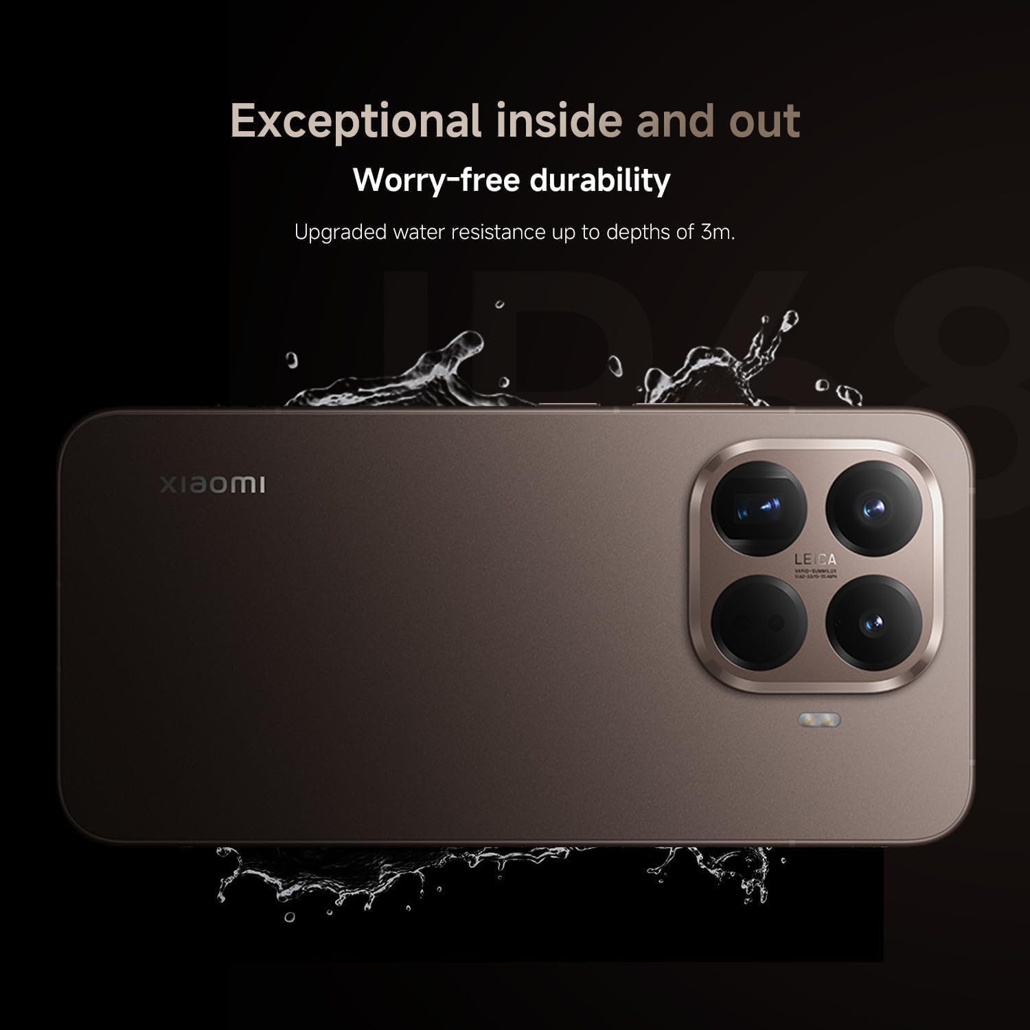 XIAOMI 15T PRO Ai 5G (Compatible with Tmobile Mint Tello & Global) (512GB + 12GB) NFC Global ROM Unlocked 50MP Triple Pro Leica Cam eSIM 6.83" 144Mhz Model 2506BPN68G Liberado (Mocha Gold)