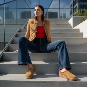 CUSHIONAIRE Pantuflas Keto para mujer, con cierre deslizante de ante - Cómodas y elegantes, con espuma viscoelástica y forro de piel sintética, disponibles en anchos amplios