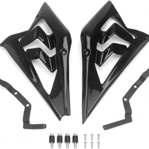 Kits de carrocería de fibra de carbono para moto CF MOTO 675SS, carenado lateral para CFMOTO 675SS 675SR 675SR-R, cubierta protectora del marco del cuerpo (Negro brillante)