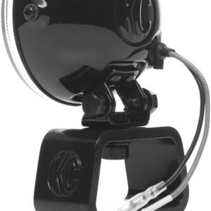 KC HiLiTES 1490 Rally 400 4" 55w Single Driving Light with ABS Stone Guard, Black