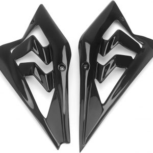 Kits de carrocería de fibra de carbono para moto CF MOTO 675SS, carenado lateral para CFMOTO 675SS 675SR 675SR-R, cubierta protectora del marco del cuerpo (Negro brillante)