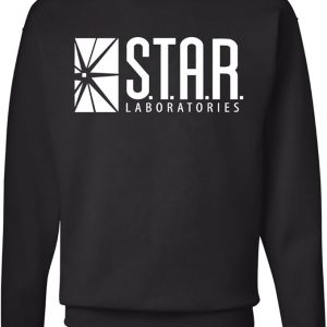 Superior Apparel Star Labs - Sudadera con cuello redondo para adulto