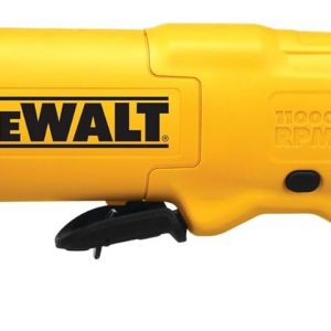 DEWALT Angle Grinder, 4.5 Inch, 11 Amp, 11,000 rpm, With Paddle Switch, Ergonomic Compact Design Grinder Tool (DWE402)