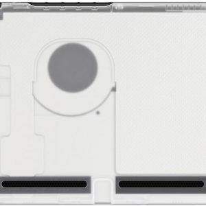 eXtremeRate DIY Replacement Shell Buttons for Nintendo Switch, Back Plate for Switch Console, Housing with Colorful Buttons for Joycon Handheld Controller - Glow in Dark - Green [No Electronics Parts]