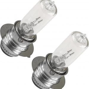 Caltric 2 Headlight Bulb -Compatible with Suzuki LT-F250 Ozark 250 2x4 2003-2009 12V 30/30W