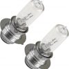 Caltric 2 Headlight Bulb -Compatible with Suzuki LT-F250 Ozark 250 2x4 2003-2009 12V 30/30W