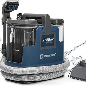 Vacmaster SCB301 Serie 400 Máquina limpiadora de manchas portátil para alfombras y tapicería, succión de potencia de 15Kpa con herramientas versátiles para mascotas, alfombras de área y sofás