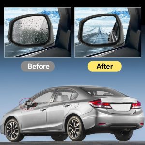 Reemplazo del lado izquierdo del conductor del espejo de la puerta para Honda Civic 2012-2015, reemplazo HO1320261 negro 3 pines