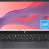 HP Chromebook laptop de 14 pulgadas, pantalla HD, procesador Intel N100, 8 GB RAM, 128 GB UFS, Intel UHD Graphics, sistema operativo Chrome, gris pizarra, 14a-nf0099nr