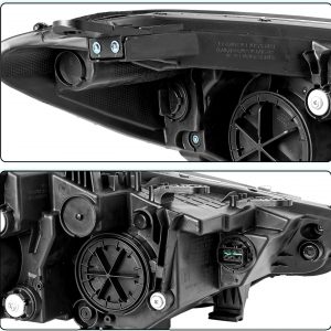 Compatible con faros delanteros Kia Forte Koup 2014 2015 2016 montaje Forte5 faro halógeno lado del pasajero y conductor