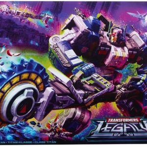 Transformers Toys Generations Legacy Series Titan Cybertron Universe Metroplex Action Figure - Ages 15 and Up, 22-inch