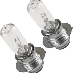 Caltric 2 Headlight Bulb -Compatible with Suzuki LT-F250 Ozark 250 2x4 2003-2009 12V 30/30W