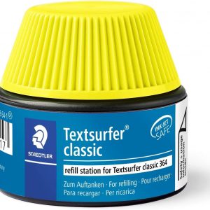 Staedtler 488 64-1 Textsurfer Classic Marker Pen 15-20 Refills for 364 Yellow