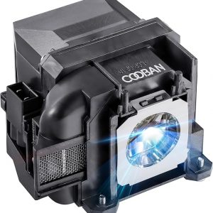 COOBAN ELPLP88 /V13H010L88 Replacement Projector Lamp Bulb with Housing for Epson PowerLite Home Cinema 2040 /PowerLite Home Cinema 2045 1040 2045 740HD 640, EX7240 EX3240 EX9200 VS240 H719A EB-U04