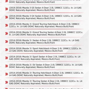 R1 Concepts Kit de frenos y rotores delanteros | Pastillas de freno delanteras| Rotores y pastillas de freno | Pastillas de freno y rotores de cerámica | Kit de ferretería|compatible con Mazda 3, 3