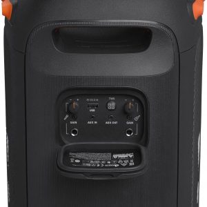 JBL PartyBox 110 - Portable Party Speaker with Built-in Lights, Powerful Sound and deep bass, Black